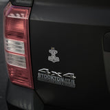 M-Tac Sticker Mjölnir Reflective Large in Black, alternate view 9
