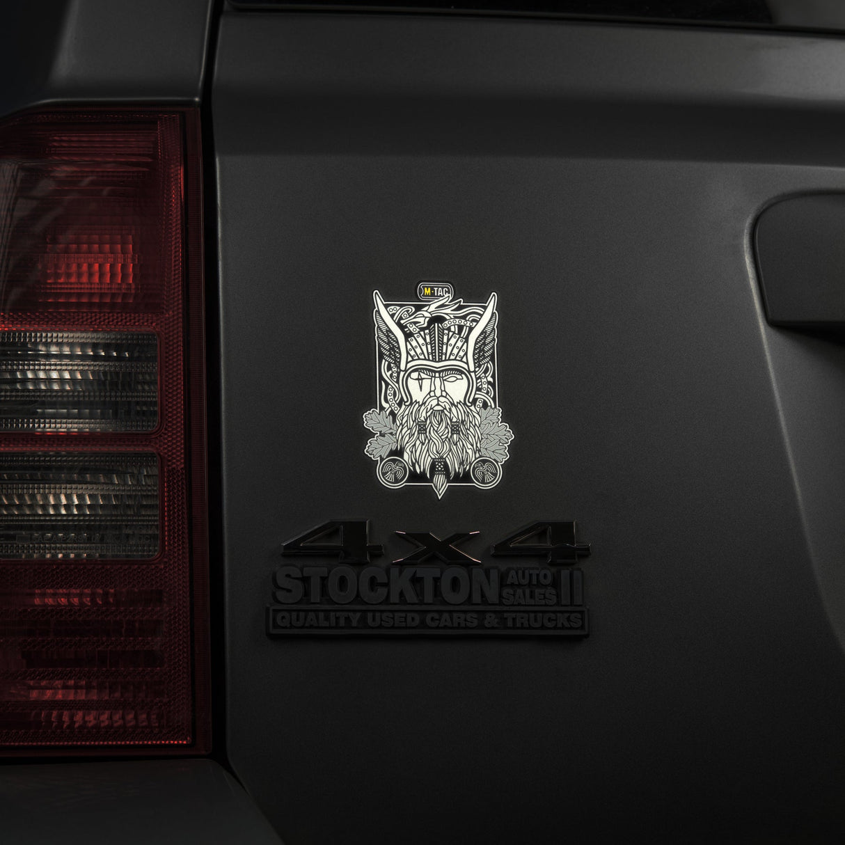 M-Tac Sticker Odin Reflective in Black, alternate view 2