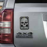 M-Tac Sticker Old School Reflective in Black, alternate view 6