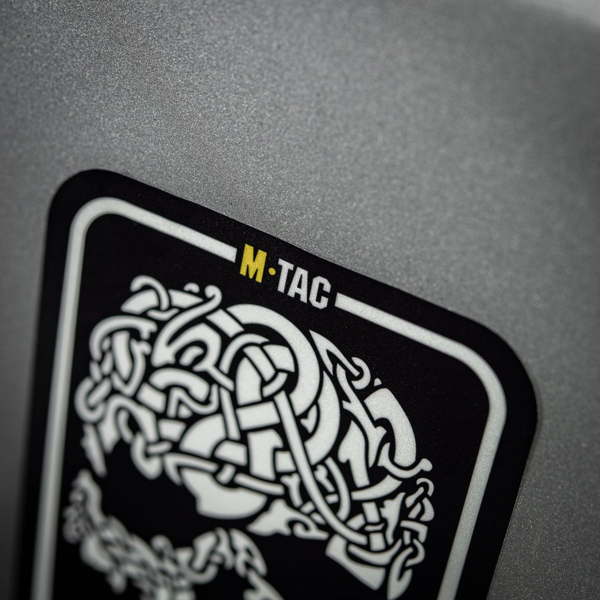M-Tac Sticker Old School Reflective in Black, alternate view 8