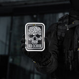 M-Tac Sticker Old School Reflective in Black, alternate view 3