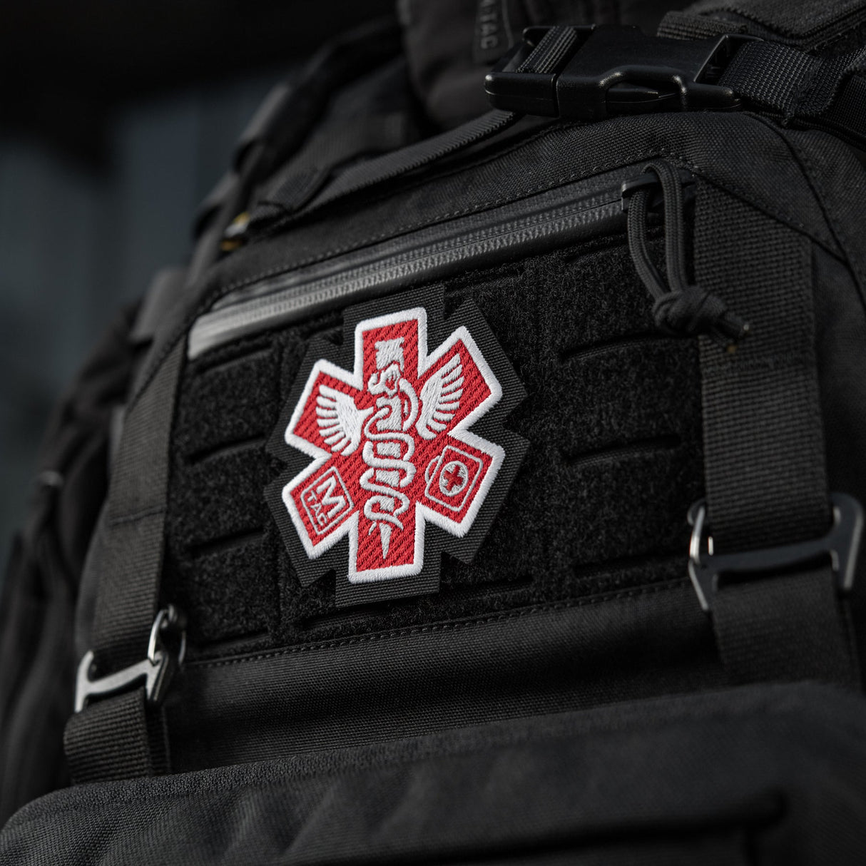 M-Tac Patch Paramedic Embroidery in Ranger Green, alternate view 4