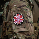 M-Tac Paramedic Bear PVC Patch in Pink, alternate view 19