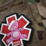 M-Tac Paramedic Bear PVC Patch in Pink, alternate view 21