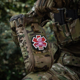 M-Tac Paramedic Bear PVC Patch in Pink, alternate view 16