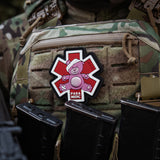 M-Tac Paramedic Bear PVC Patch in Pink, alternate view 17