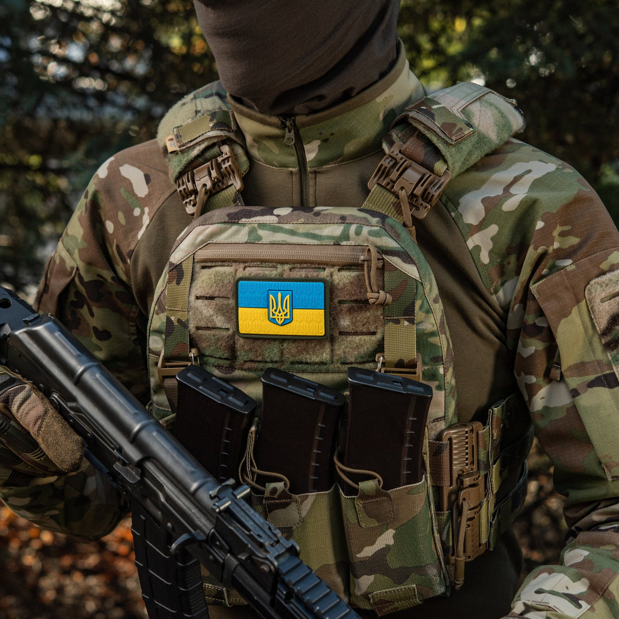 M-Tac Patch Ukraine Flag Embossed PVC, alternate view 9