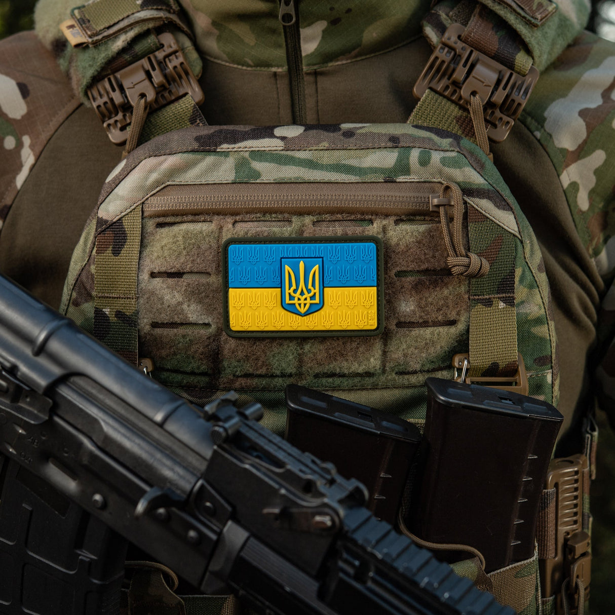 M-Tac Patch Ukraine Flag Embossed PVC, alternate view 10