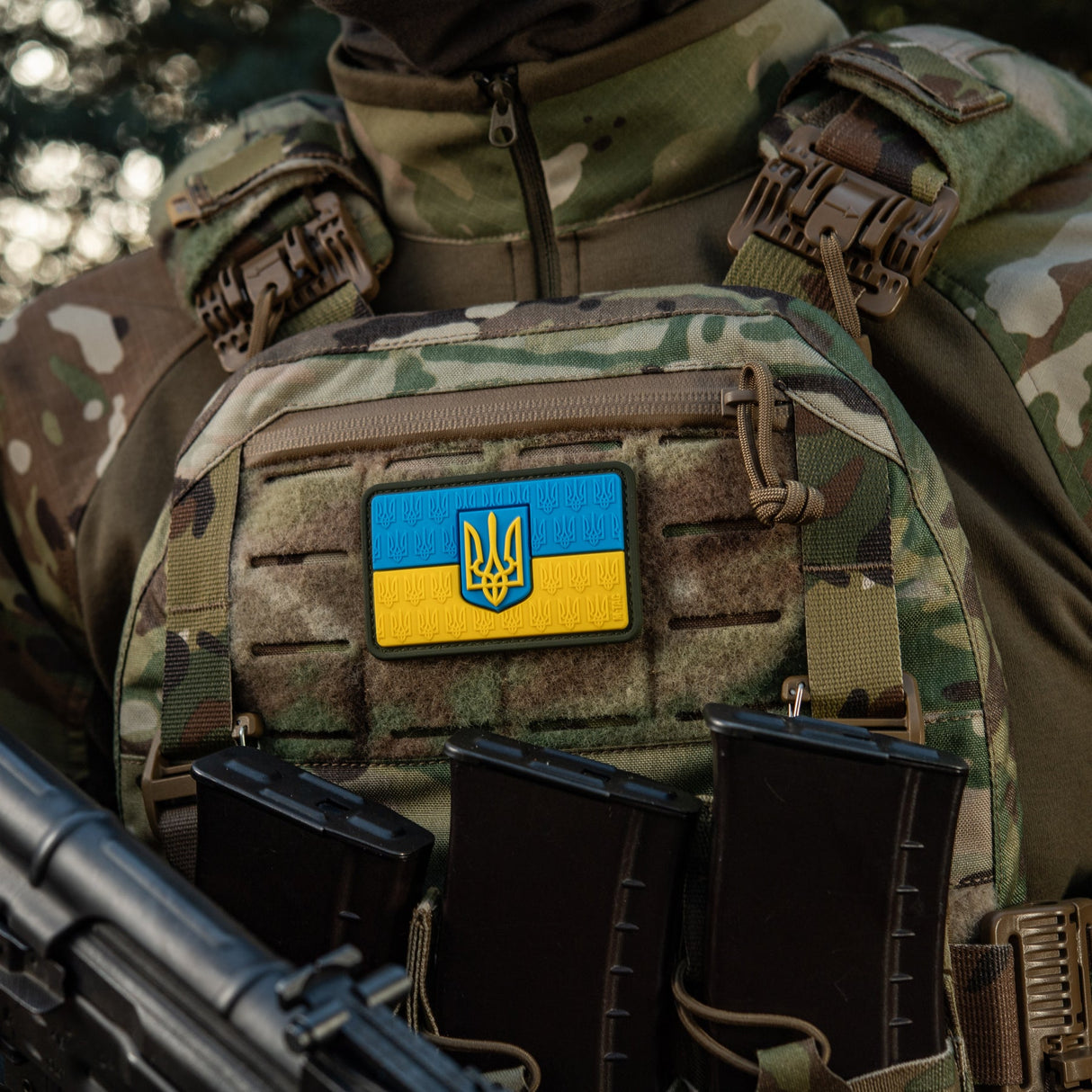 M-Tac Patch Ukraine Flag Embossed PVC, alternate view 8