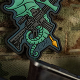 M-Tac Patch Seahorse PVC in Blue, alternate view 22