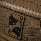 M-Tac Patch Queen of Spades Ornament in Black, alternate view 20