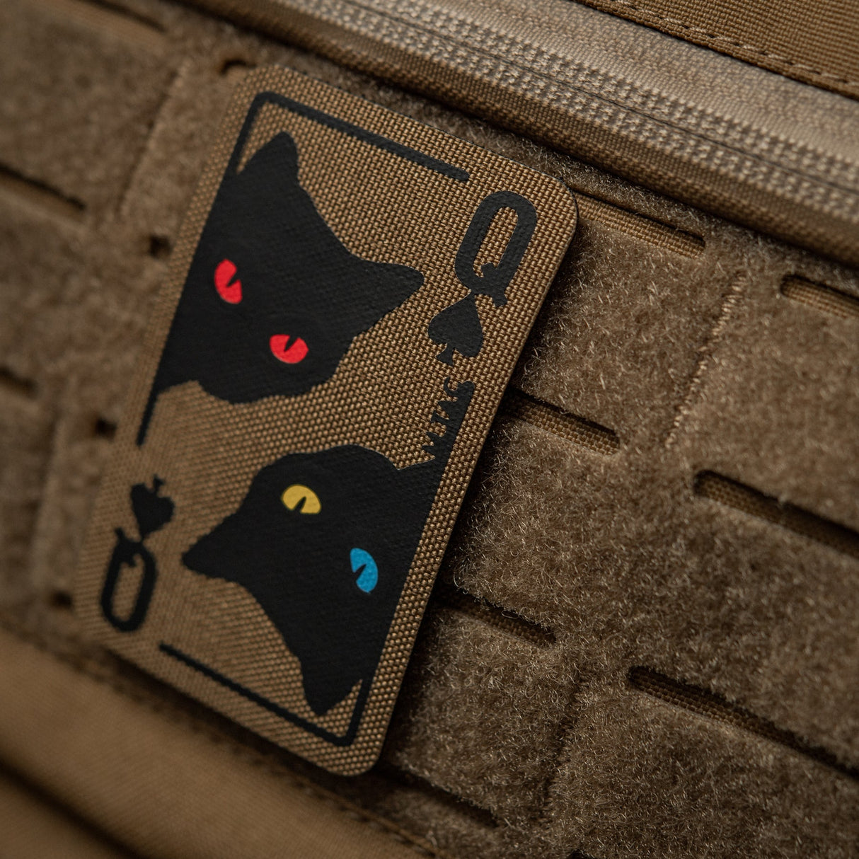 M-Tac Patch Queen of Spades Ornament in Black, alternate view 21