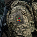 M-Tac Patch Ornament Poppy Embroidery, alternate view 7