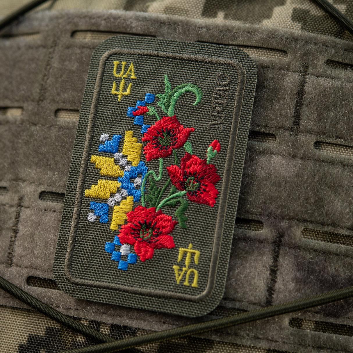 M-Tac Patch Ornament Poppy Embroidery, alternate view 11