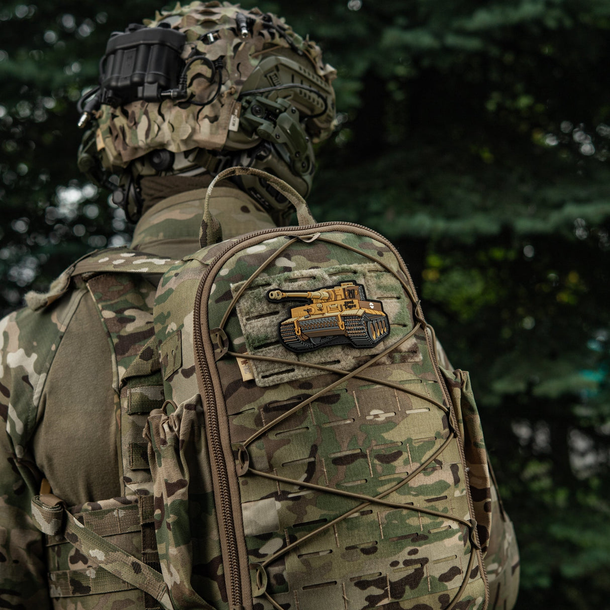 M-Tac Real Tiger PVC Patch, alternate view 2