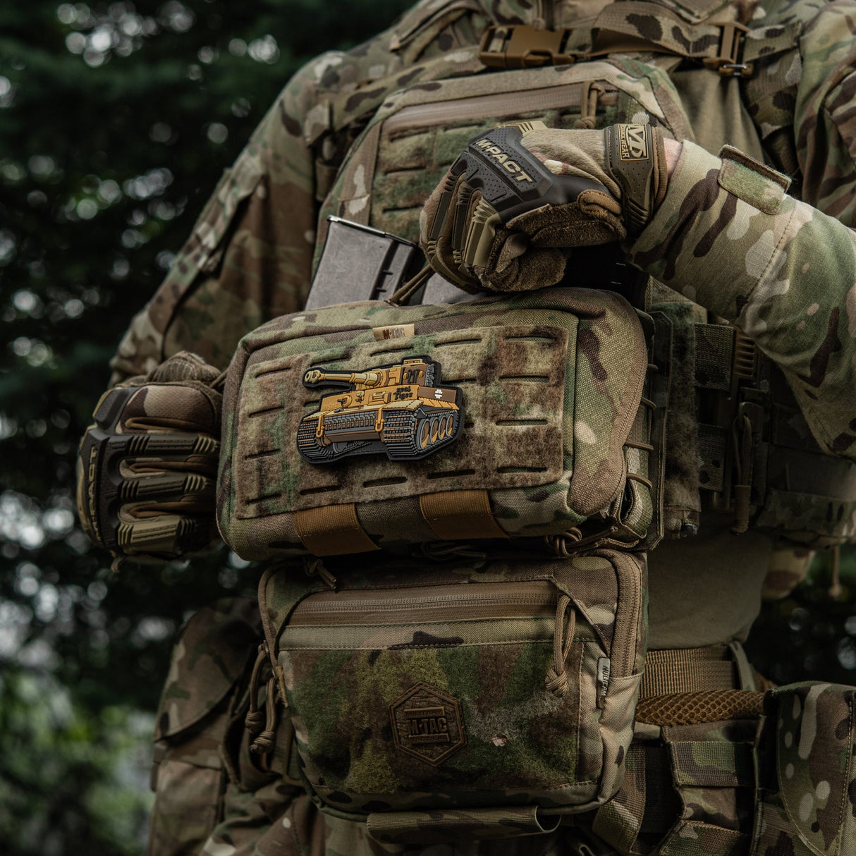 M-Tac Real Tiger PVC Patch, alternate view 4