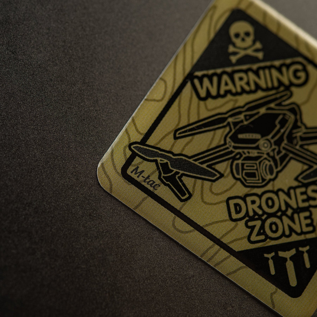 M-Tac Drones Zone Embossed Sticker, alternate view 10
