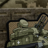 M-Tac ZU-23-4 Shilka PVC Patch, alternate view 2