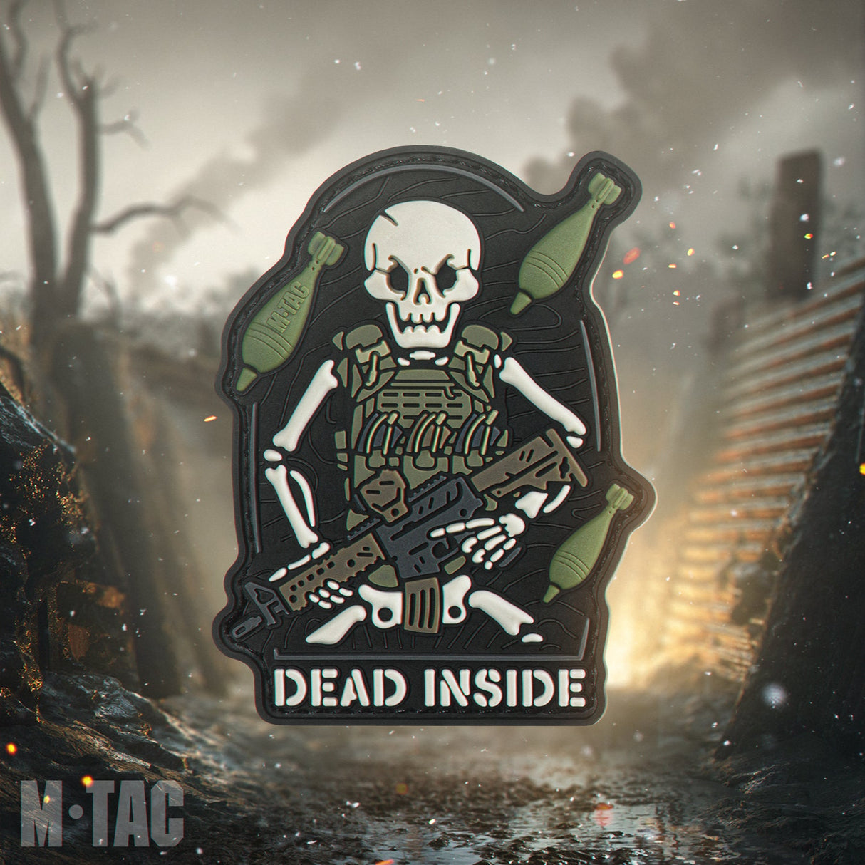 M-Tac Patch Dead Inside PVC, alternate view 11