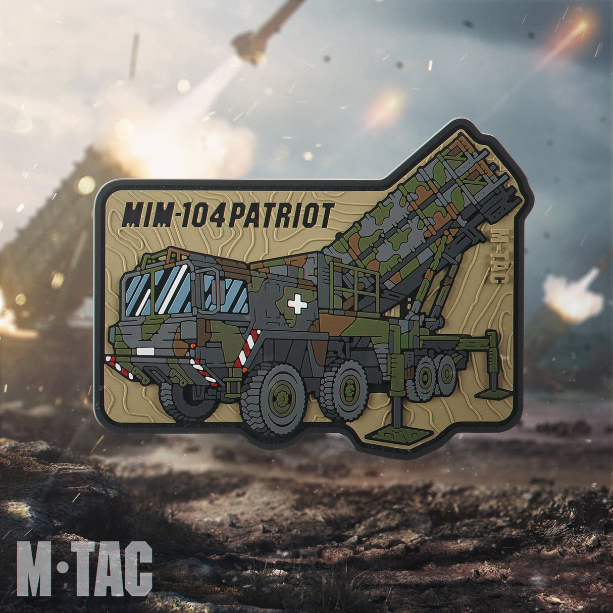 M-Tac MIM-104 Patriot PVC Patch, alternate view 5