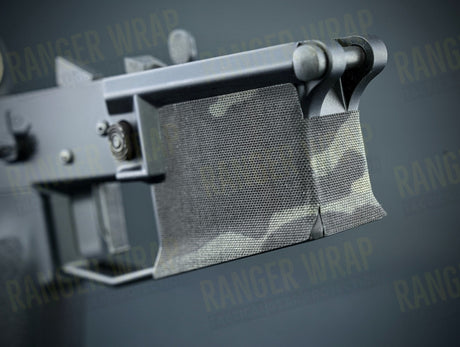 M4E1 Lower Receiver Wrap - in Cordura Fabric in Desert Tiger Stripe, alternate view 2