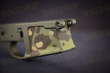 Aero Precision M5 Lower Receiver Wrap - in Cordura Fabric in Desert Tiger Stripe, alternate view 2