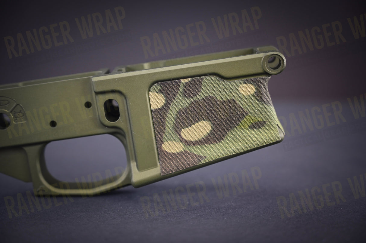 Aero Precision M5 Lower Receiver Wrap - in Cordura Fabric in Alpine Multicam, alternate view 3