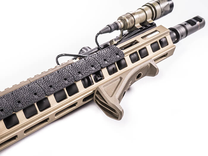 Magpul M-LOK AFG installed on an M-LOK handguard