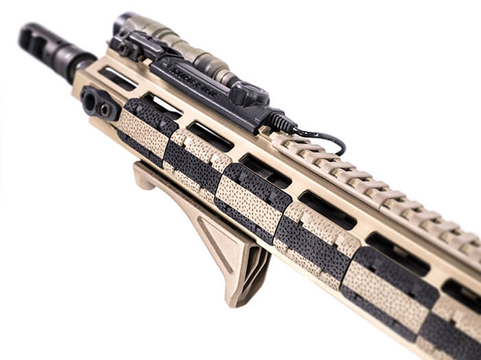 Magpul M-LOK AFG support-hand positioning example