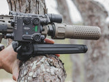 Magpul Bipod for M-LOK deployed on a rail