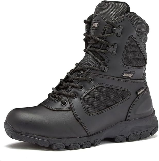 MAG LYNX 8" Police & Law Enforcement Tactical Boot SZ WP in Black