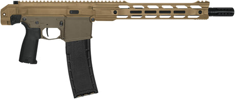 Planet Eclipse EMF 200 magfed paintball marker Earth Black colorway, left side profile