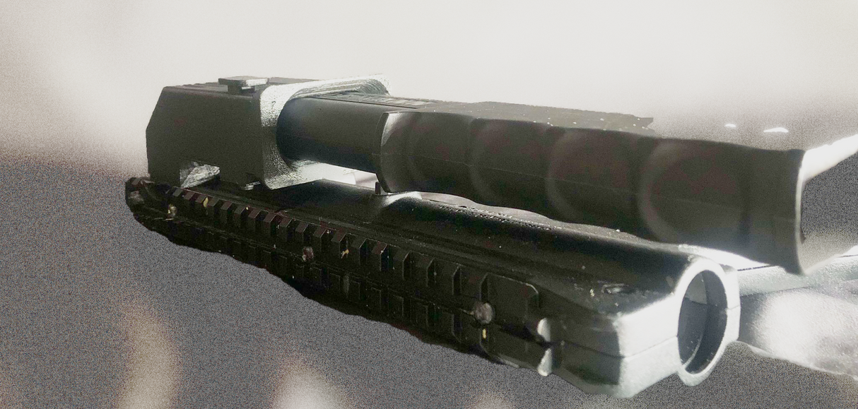 MF-98 B (Tippmann 98 mag fed adapter) rear facing — alternate view 3