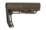 Mission First Tactical (MFT) Battlelink Minimalist Militärspecifikation Stock - Svart