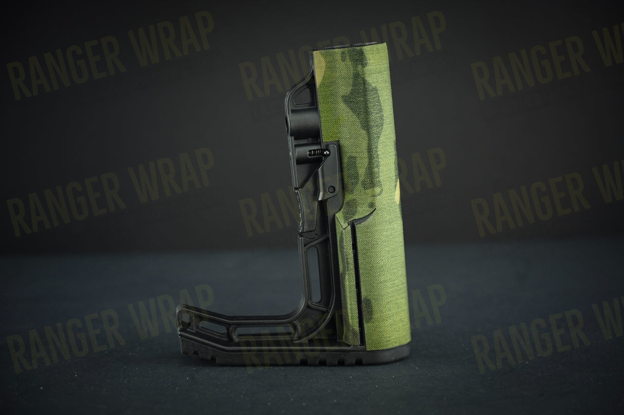 MFT BATTLELINK Minimalist Stock - in Cordura Fabric in Woodland Camo (M81), alternate view 5