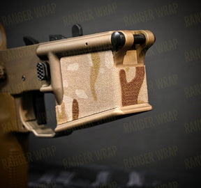 AR-15/M4 Lower Receiver Magwell Wrap - in Cordura Fabric in Multicam