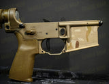 AR-15/M4 Lower Receiver Magwell Wrap - in Cordura Fabric in Tropic Multicam, alternate view 4