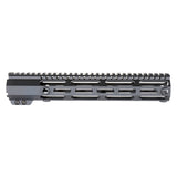 AR-15 12" M-LOK Versatile Free Float Handguard 3/ QD Mounts in Black - HR Tactical Innovations