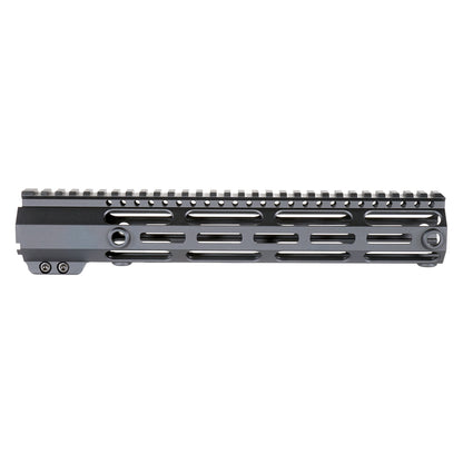 AR-15 12" M-LOK Versatile Free Float Handguard 3/ QD Mounts in Black - HR Tactical Innovations