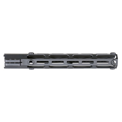 AR-15 12" M-LOK Versatile Free Float Handguard 3/ QD Mounts in Black - HR Tactical Innovations