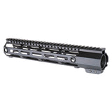 AR-15 12" M-LOK Versatile Free Float Handguard 3/ QD Mounts in Black - HR Tactical Innovations