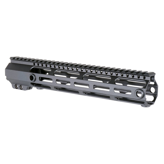 AR-15 12" M-LOK Versatile Free Float Handguard 3/ QD Mounts in Black - HR Tactical Innovations