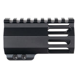 Davidson Defense AR-15 4″ M-LOK Free Float Handguard – Full Top Rail, Slim-Line (Black)