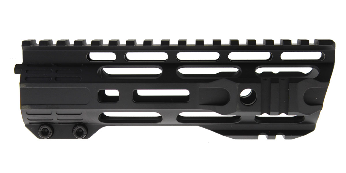 Protège-main M-Lok Crescent Slant-Pro « Tone » de 10 po avec languettes anti-rotation