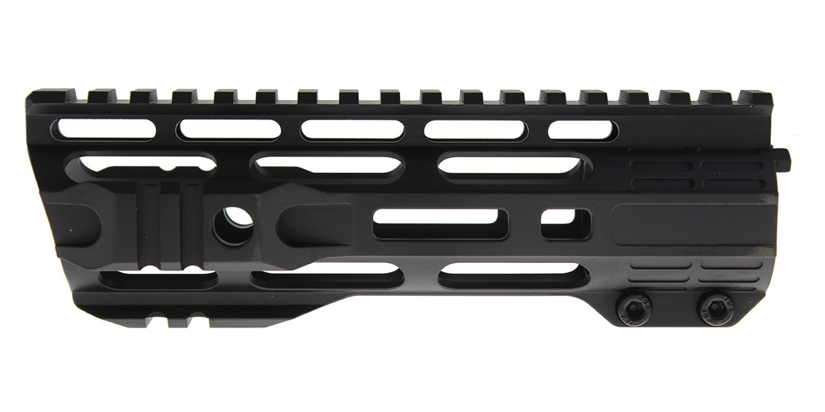 Protège-main M-Lok Crescent Slant-Pro « Tone » de 10 po avec languettes anti-rotation