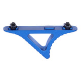 Guntec Skeletonized Angled Foregrip for M-LOK in Blue