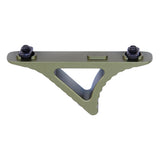 Guntec Skeletonized Angled Foregrip for M-LOK in Green