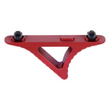 Guntec Skeletonized Angled Foregrip for M-LOK in Red