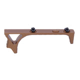 Guntec Ultralight Skeletonized Angled Grip for M-LOK in Bronze