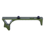 Guntec Ultralight Skeletonized Angled Grip for M-LOK in Green